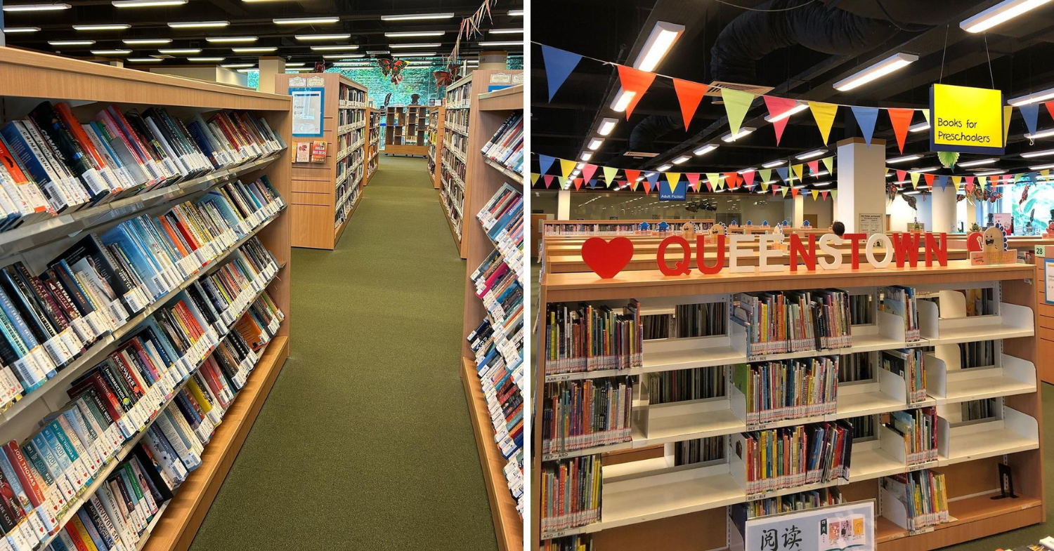 Queenstown Public Library - Bookshelves