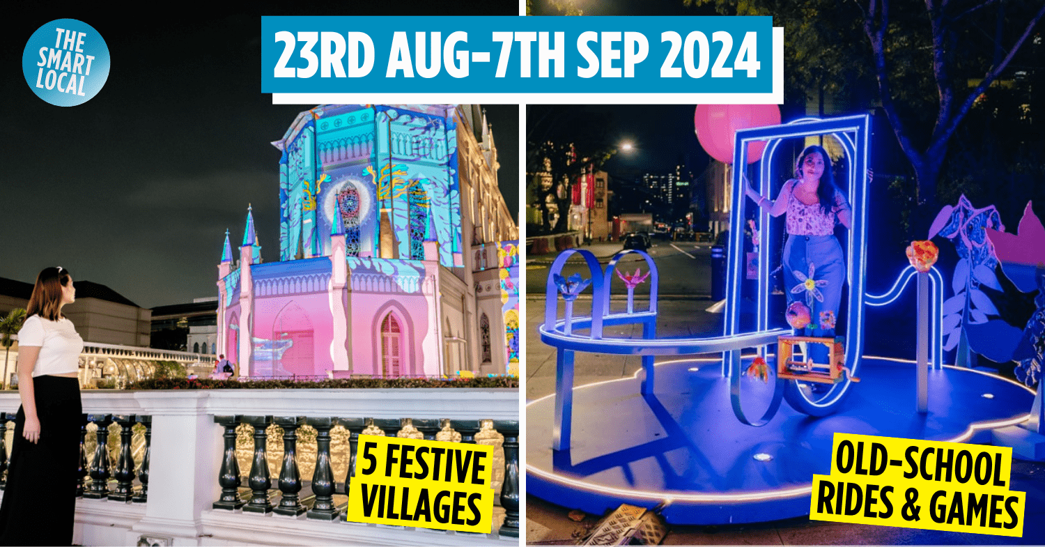 Singapore Night Festival 2024 Returns With A Retro Amusement Park To Relive Our Childhood Days