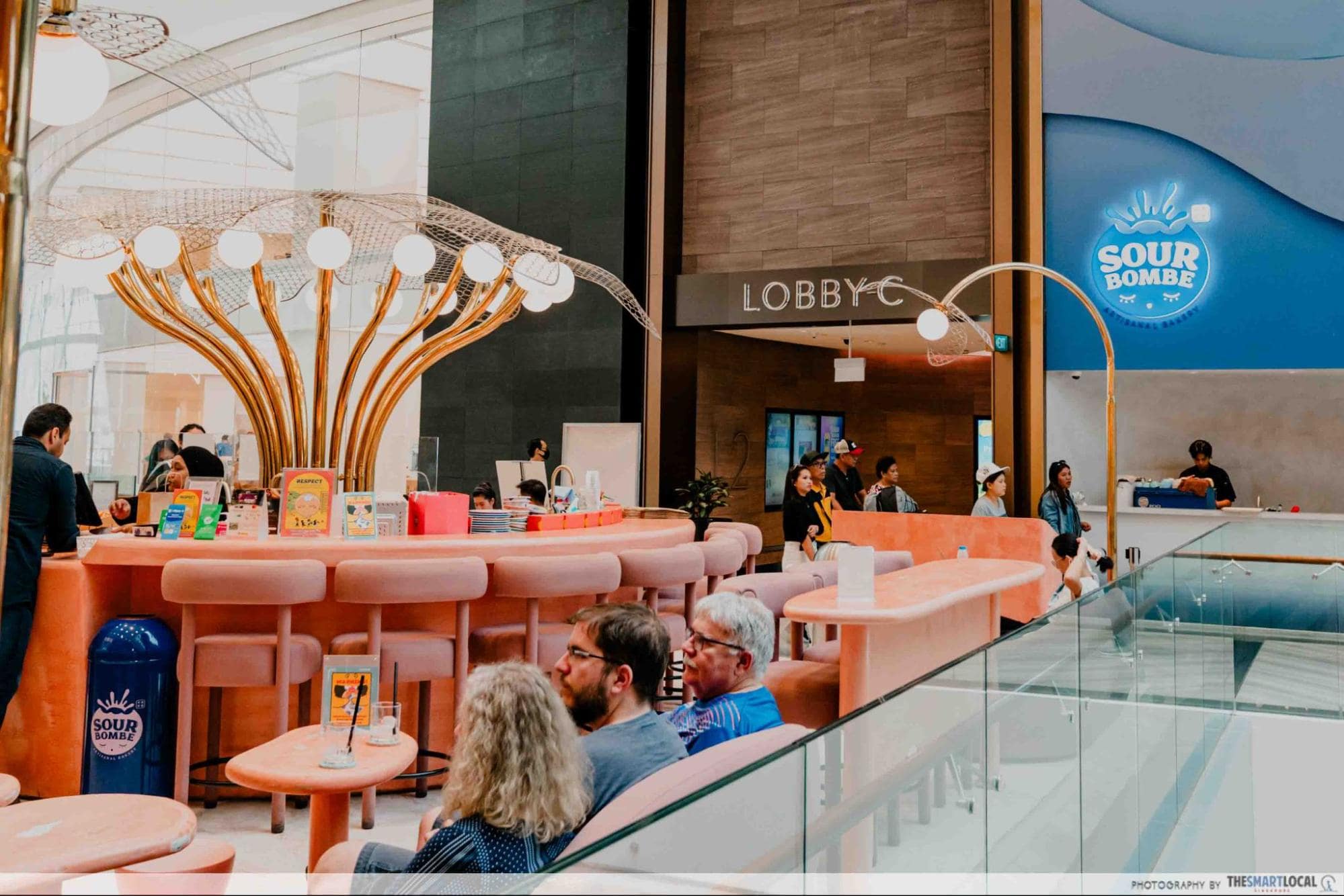 Sourbombe Bakery Jewel Changi Outlet Interior