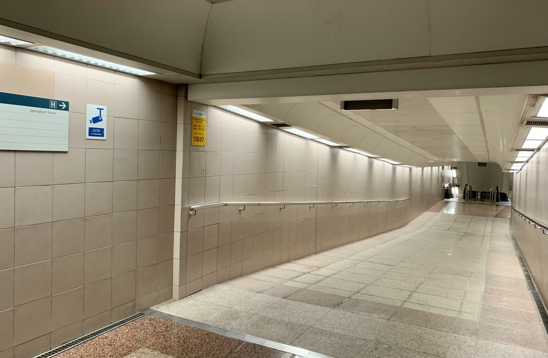 Underground Passage Singapore - Tanjong Pagar underpass