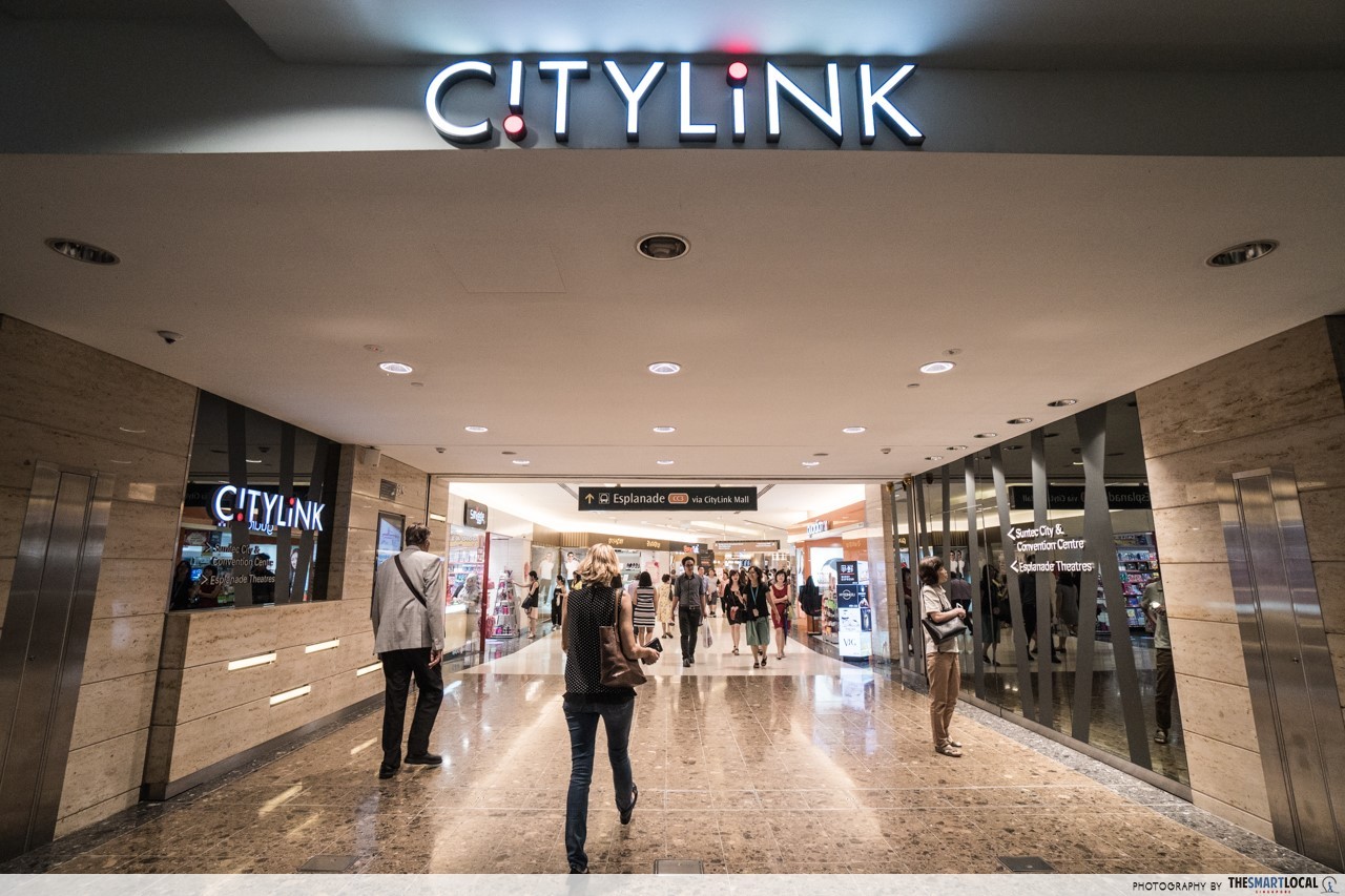 Underground Passage Singapore - citylink mall