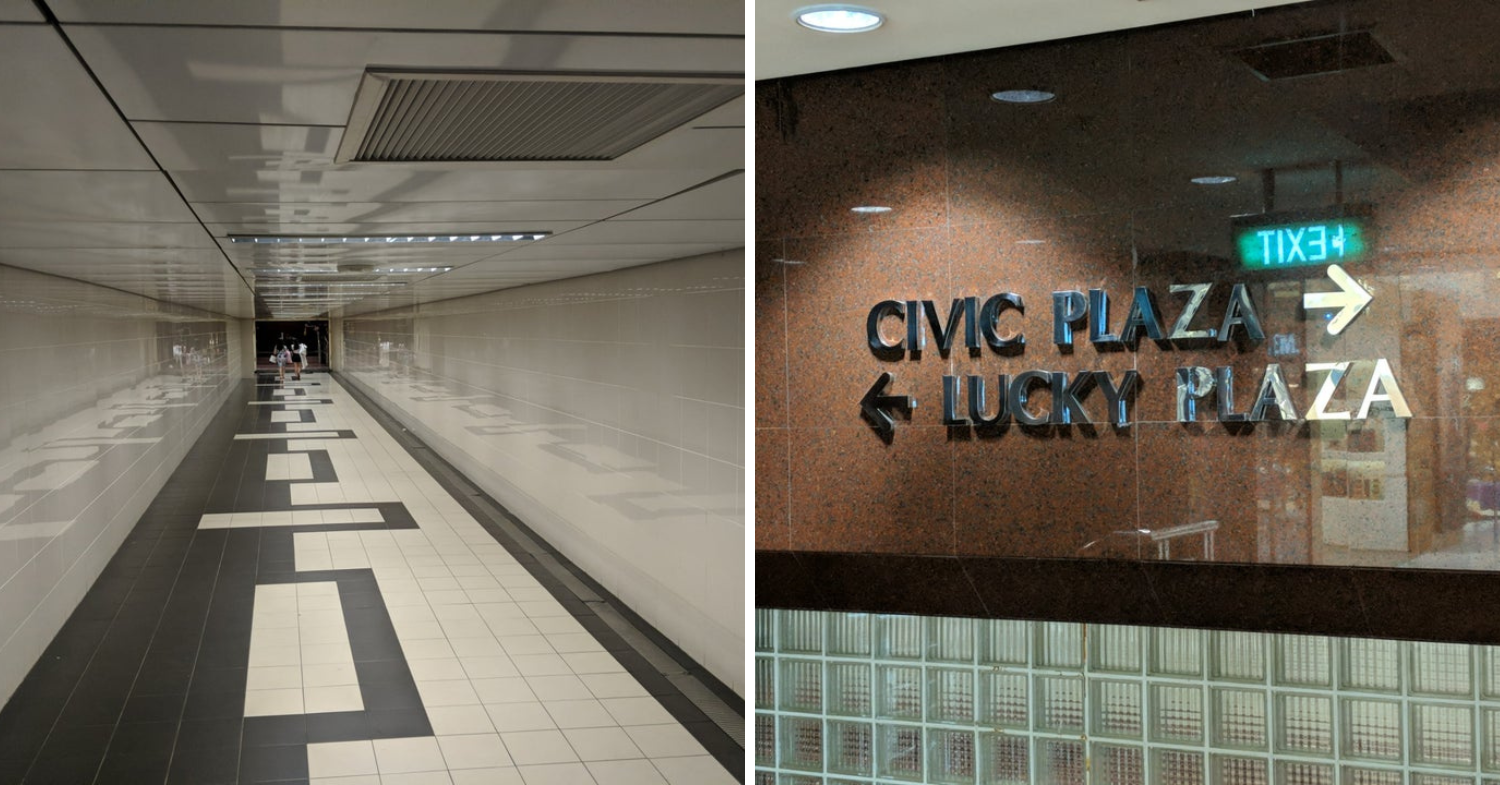 Underground passage Singapore - Ngee Ann City underpass