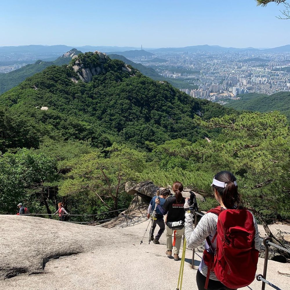 mountain hiking trails korea - Suraksan 2