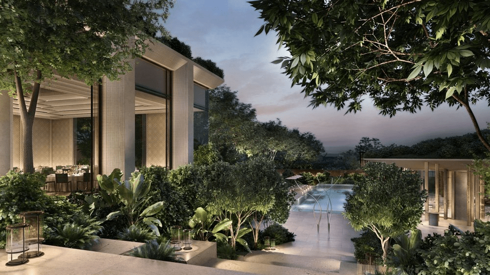 new hotels in singapore 2024 - Raffles Sentosa Resort & Spa villas