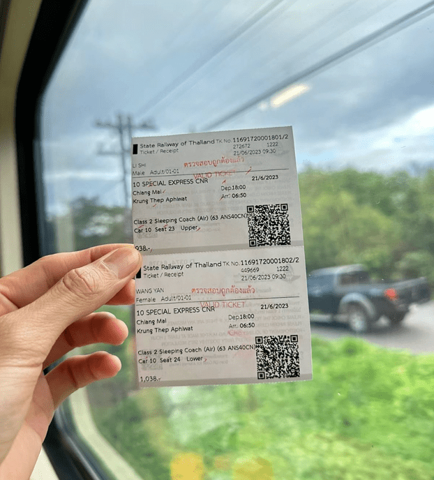 Bangkok Sleeper Train Tickets