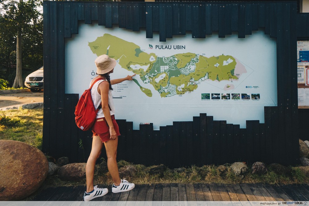 Pulau Ubin map