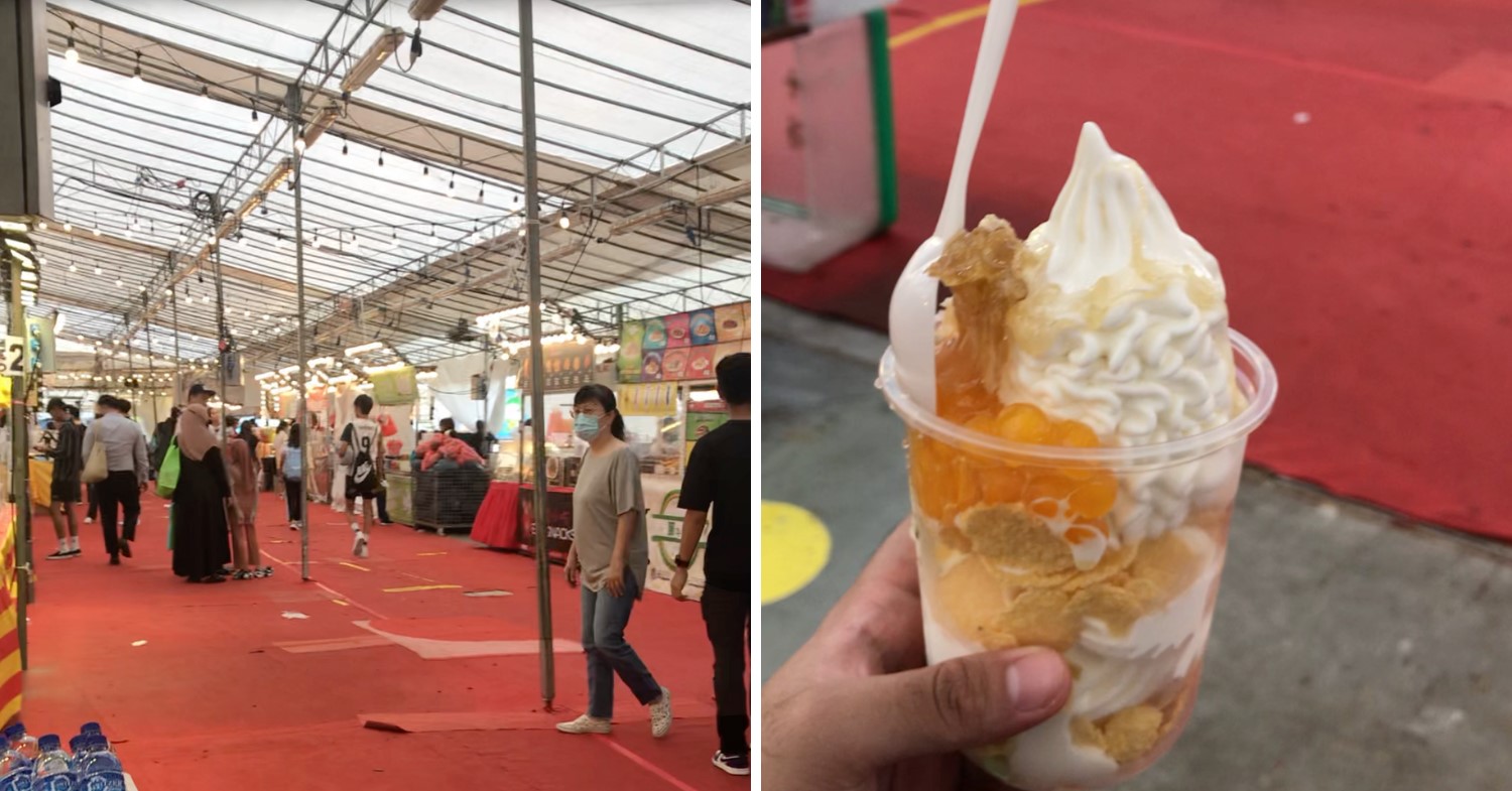 Becoming a missing person in SG to escape digital world - Pasar Malam & ice cream 