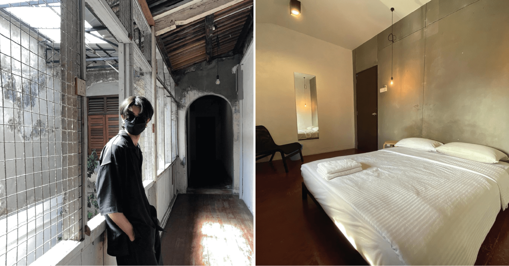 Best hotels in Penang - Frame Guesthouse edgy vibe 