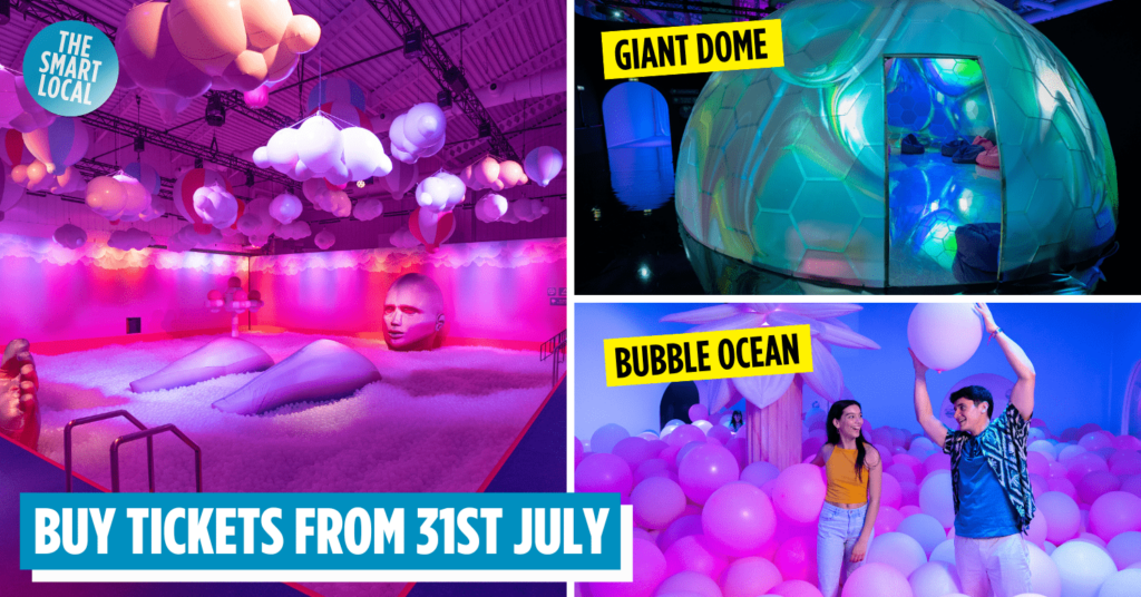 Bubble Planet Is A New Whimsical Exhibition With Bubble-Themed Rooms Coming To Singapore EXPO This August