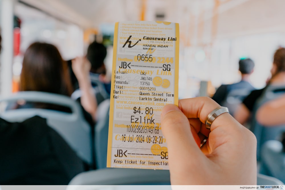 Causeway Link bus ticket