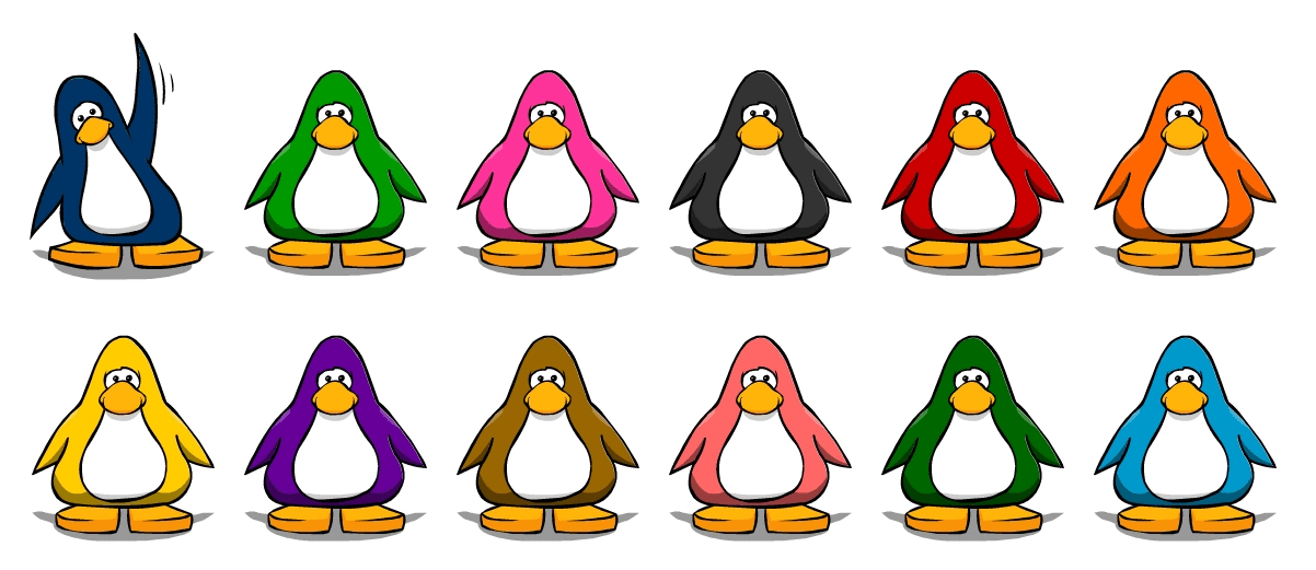 Club Penguin characters