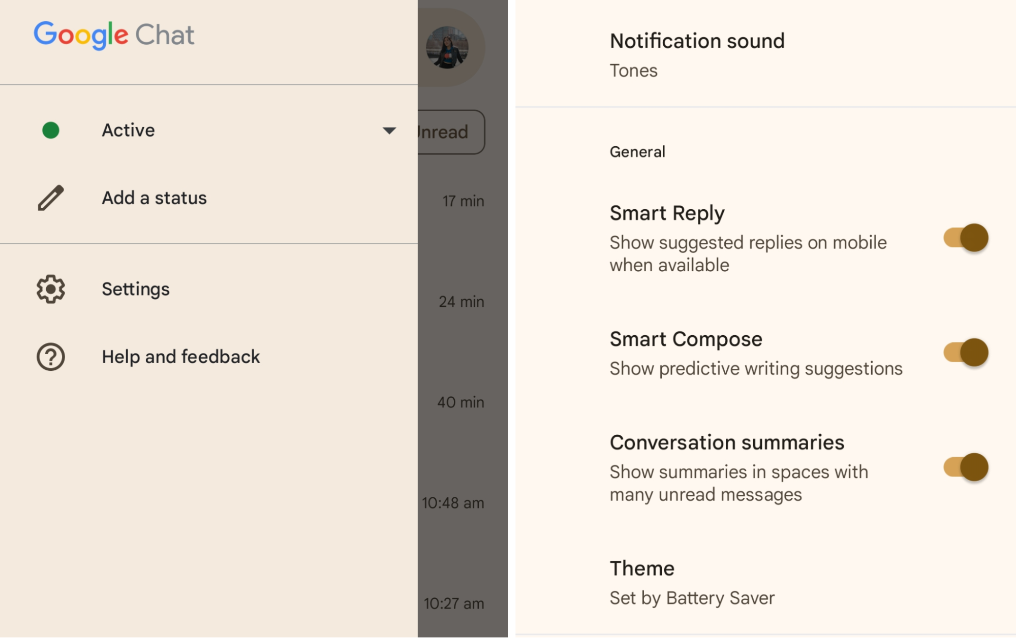 Google Chat Hacks Smart Reply Mobile