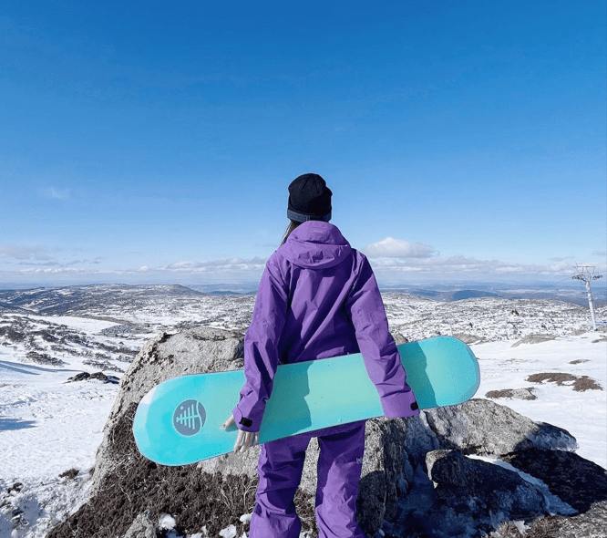 Snowboarding At Perisher Valley