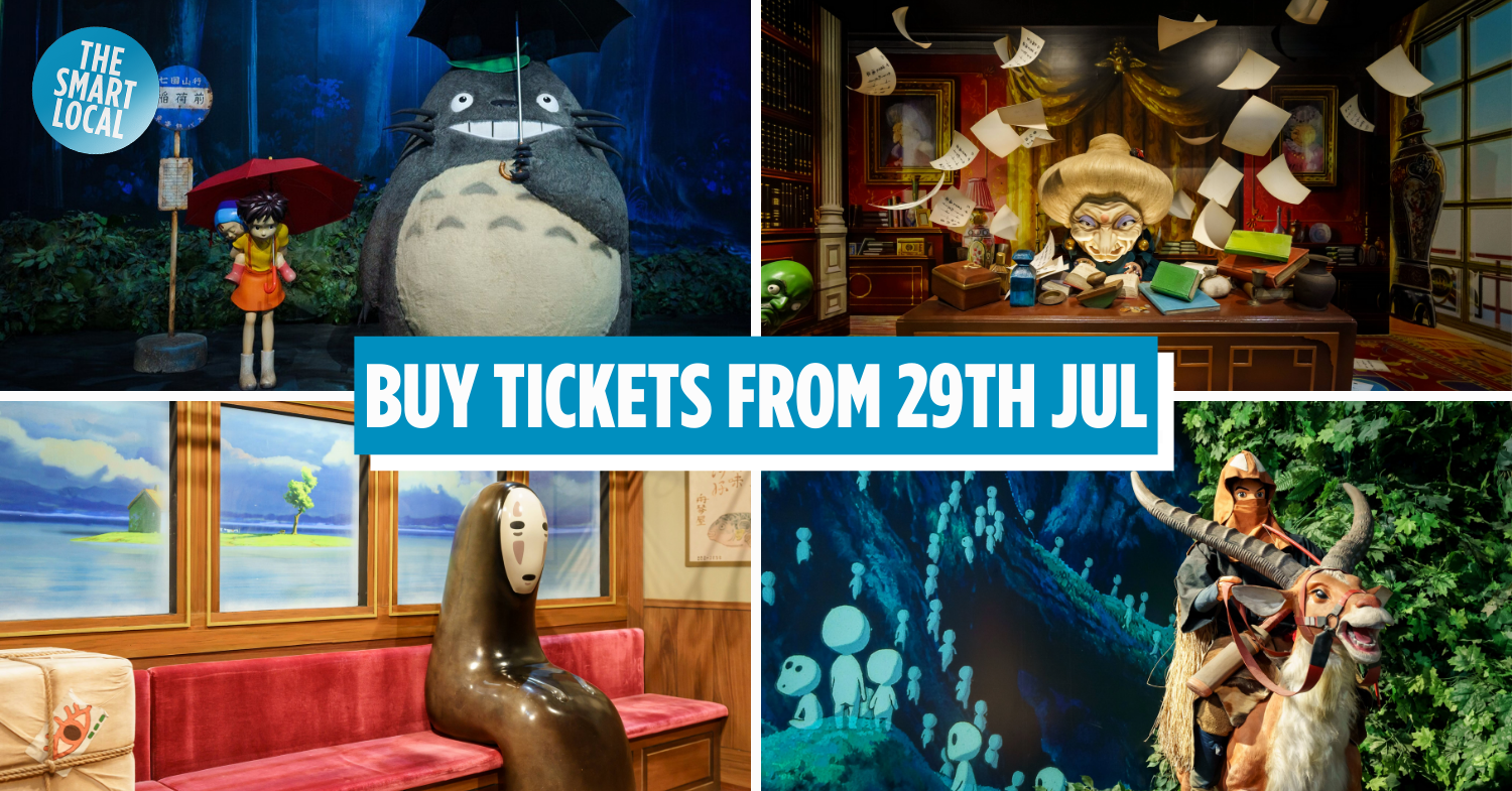 A Studio Ghibli Exhibition Is Coming To ArtScience Museum In October, Here’s How To Get Tickets  