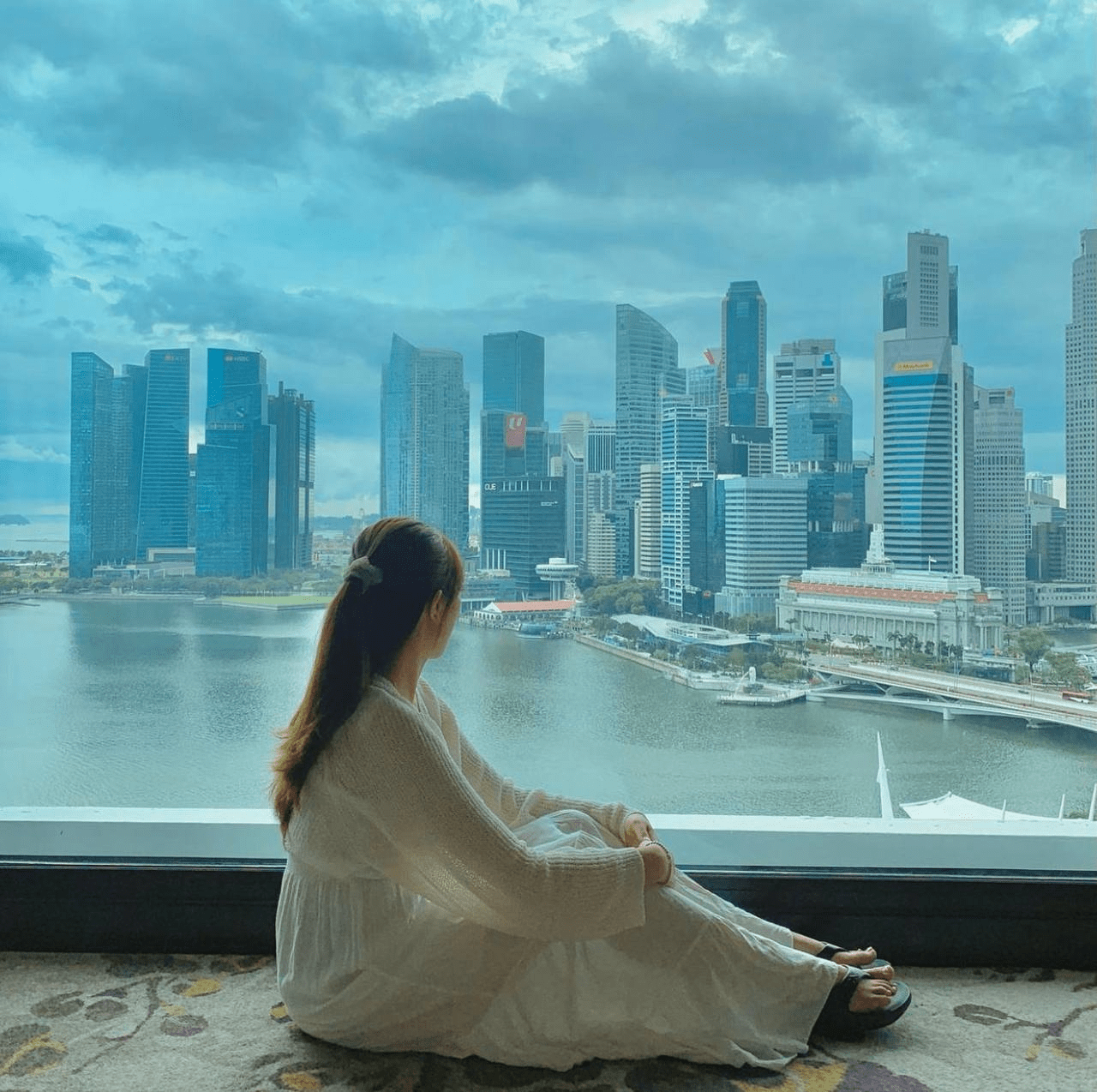 hotels singapore F1 views - mandarin oreintal