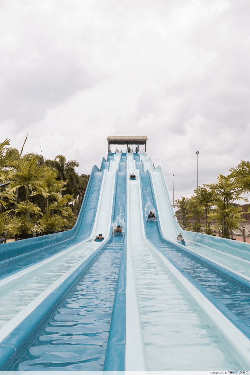 mount austin water park slide