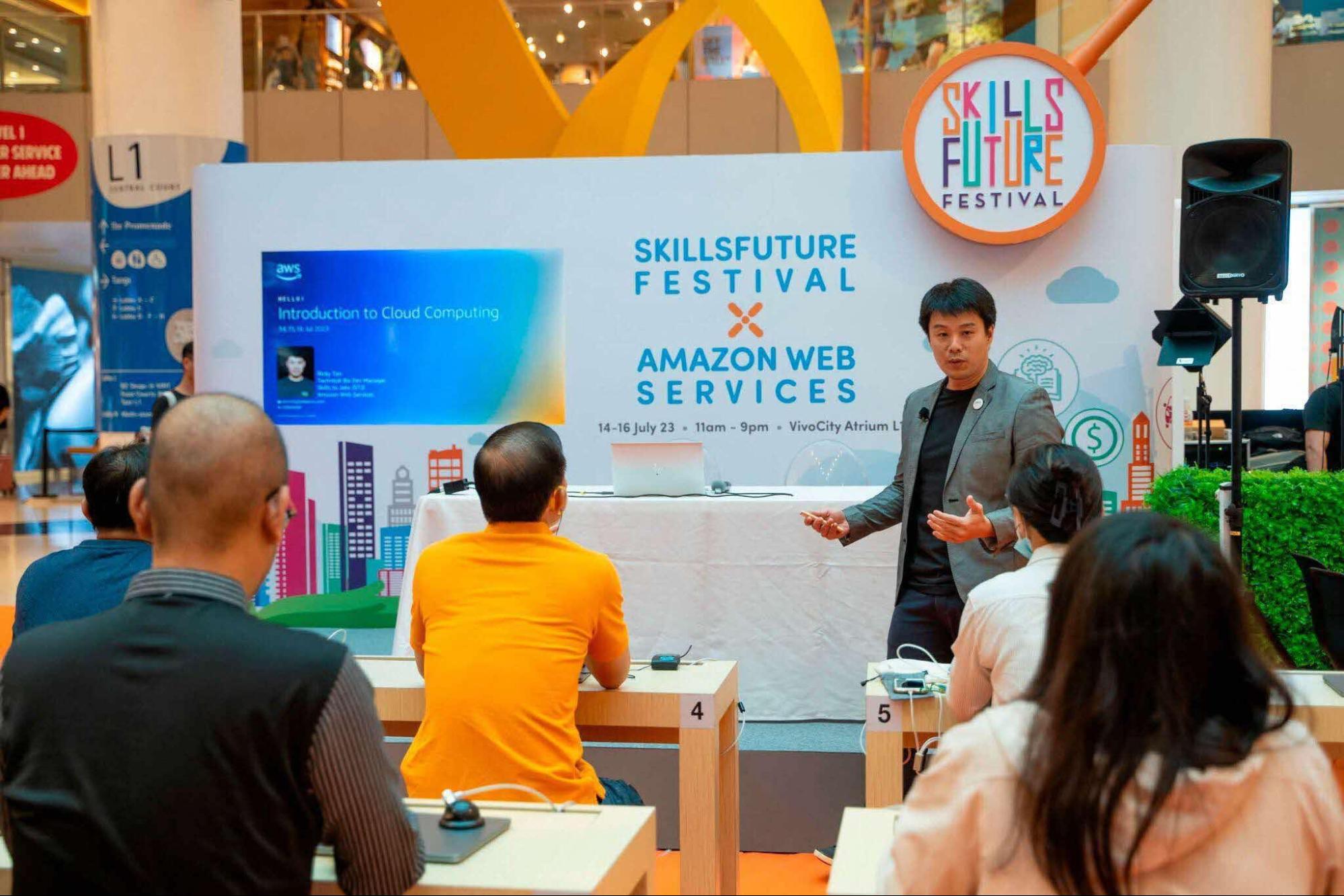 SkillsFuture Festival X Amazon Web Services (AWS) Roadshow