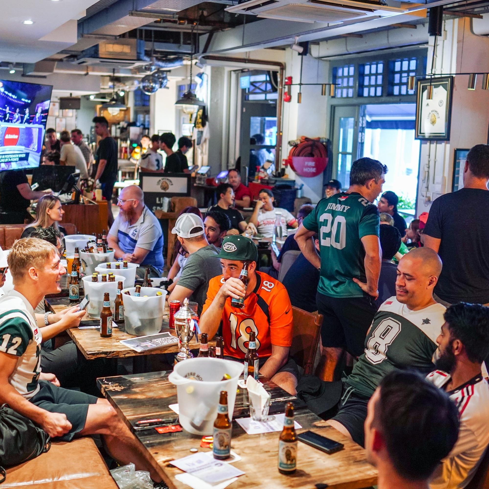 sports bars singapore - Lion Brewery Co Taproom
