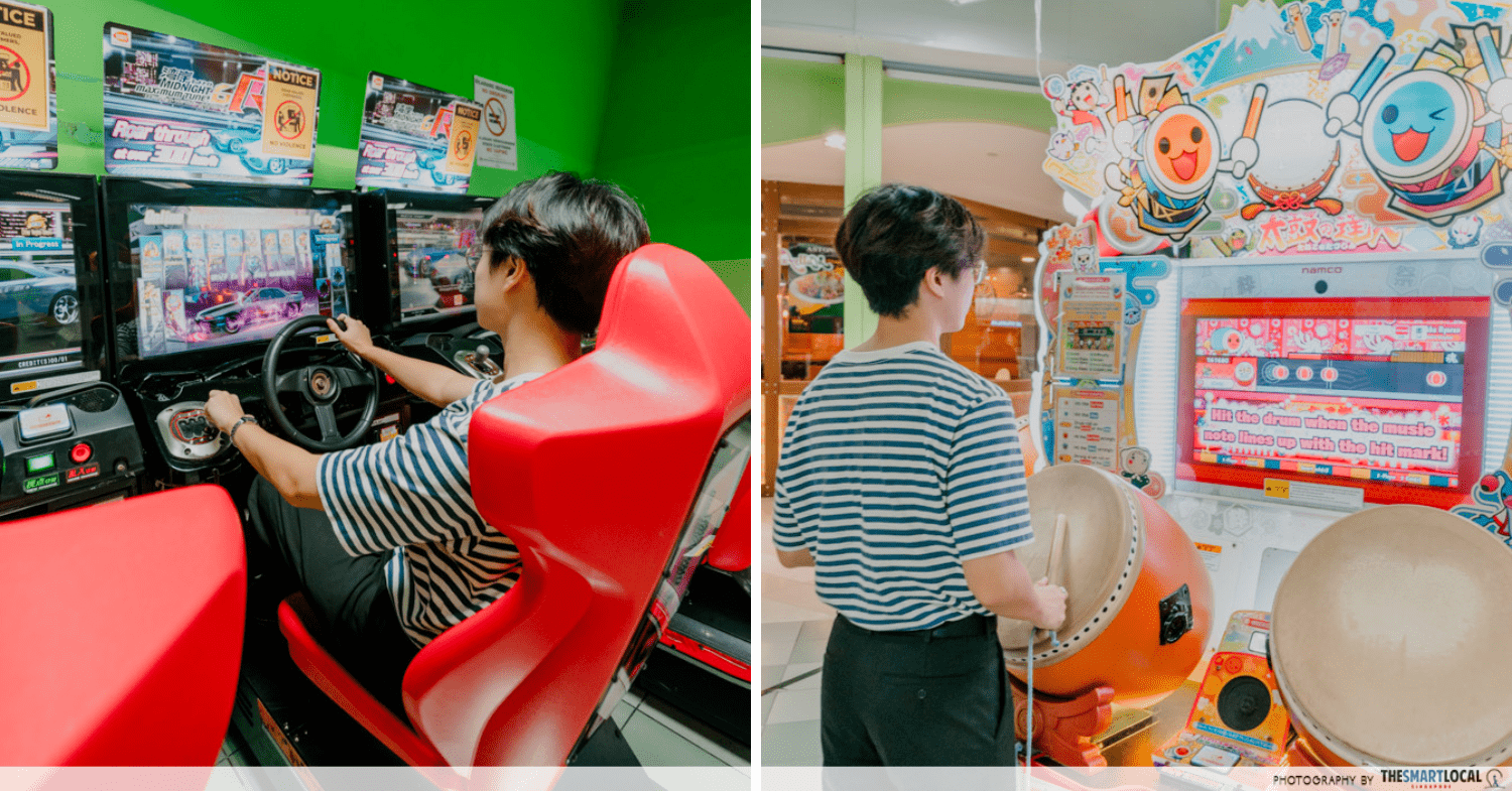 Arcade games at Molly Fantasy