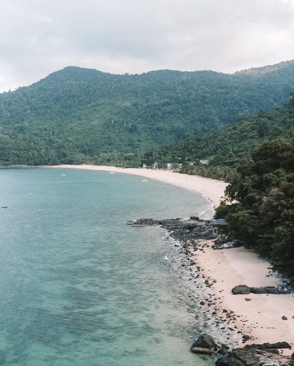 Juara Beach drone shot 