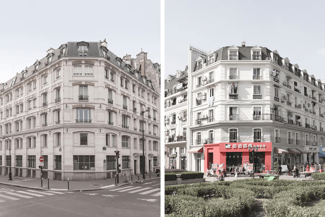 Buildings in Tianducheng