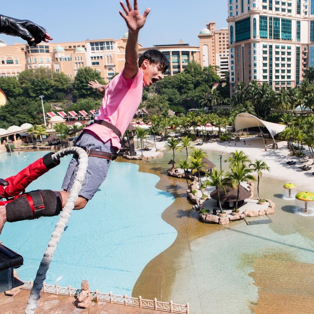 Bungee Jump at X Park