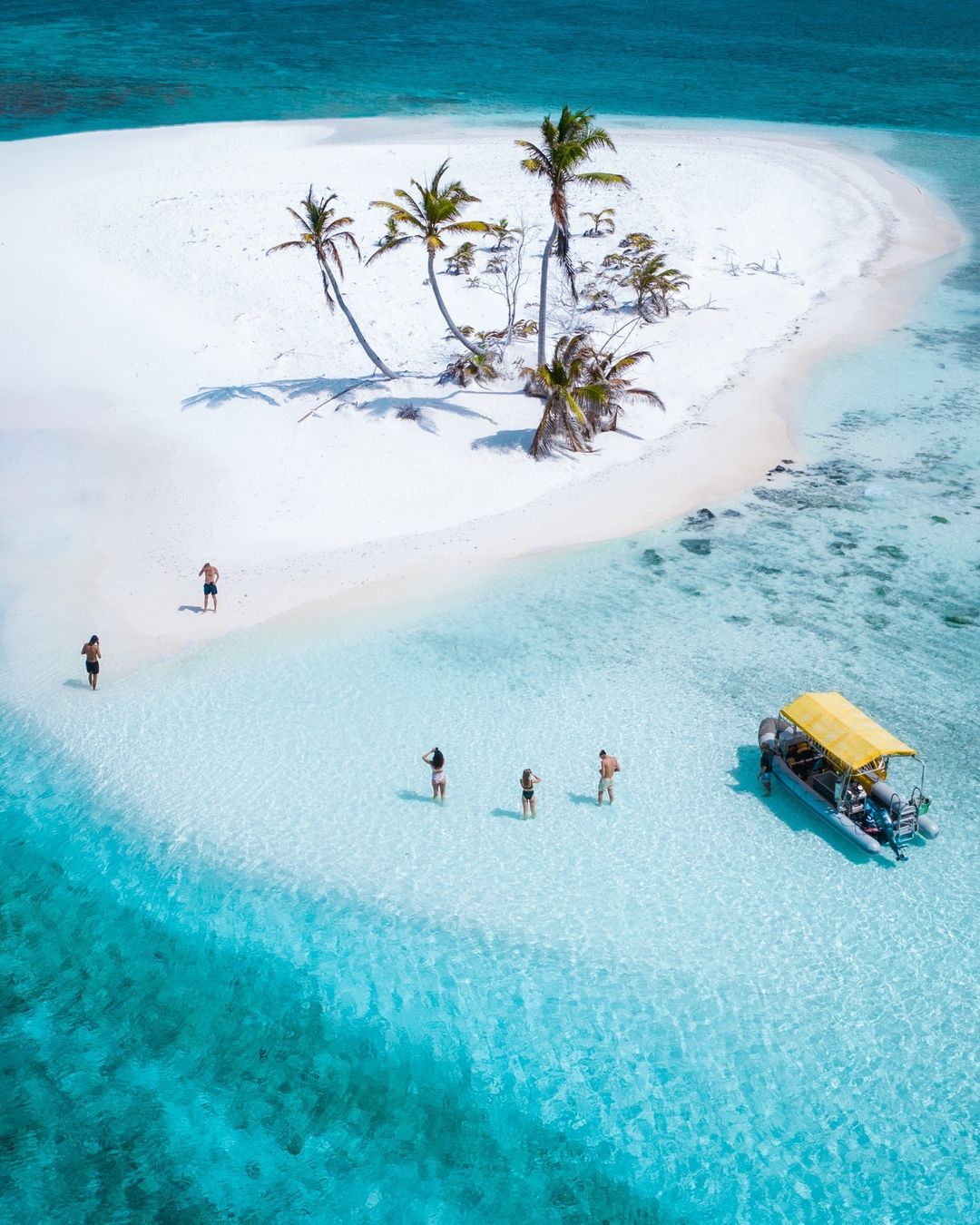 Cocos Keeling Islands - aerial shot