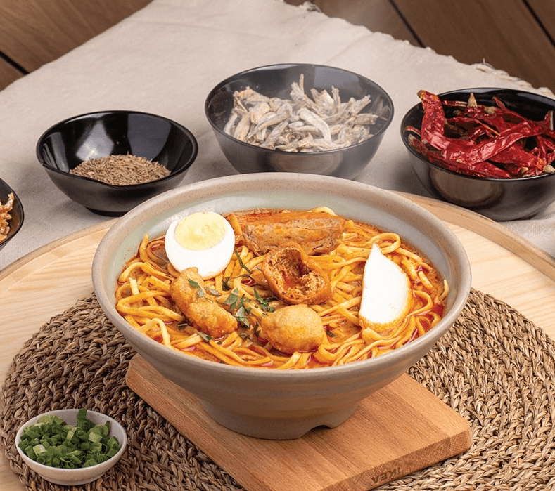 Curry Laksa at AK Noodles House