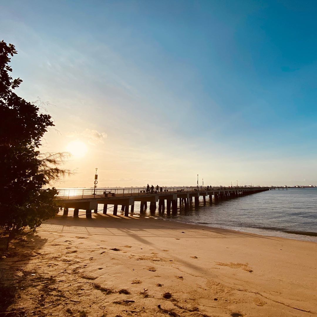 East Coast Park - Bedok Jetty sunrise or sunset spot 