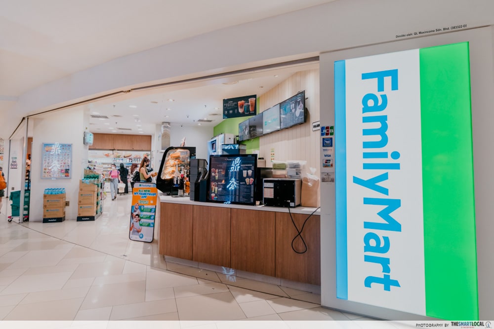 FamilyMart exterior - Johor Bahru City Square