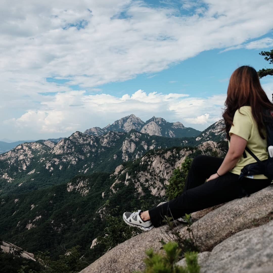 Hiking for beginners - View from Bukhansan National Park