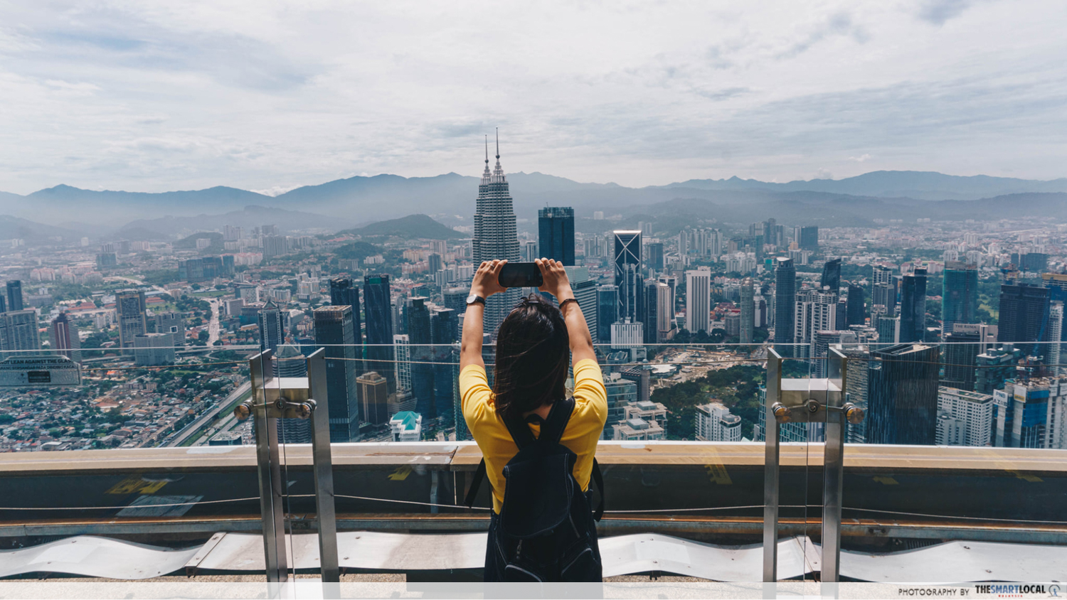 Vantage point of KL twin towers