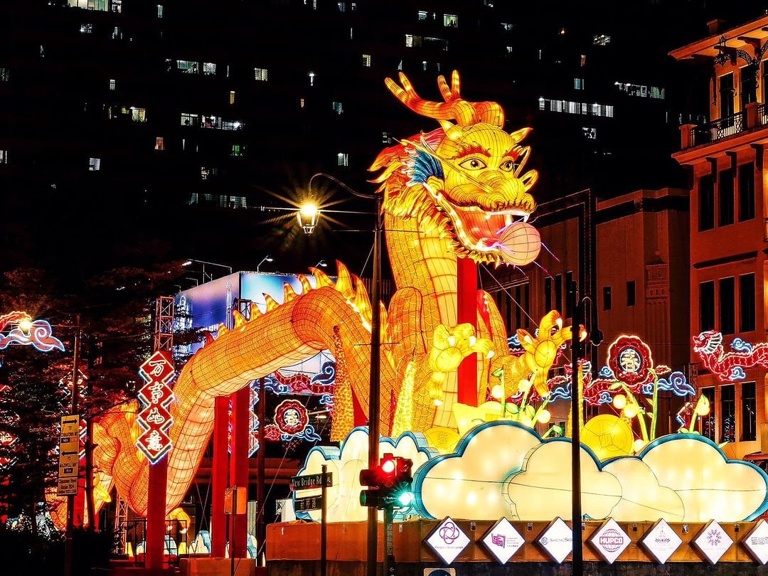 Mid-Autumn Festivals 2024 - chinatown street light up 