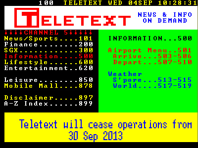 Most Iconic Changes in Singapore - teletext
