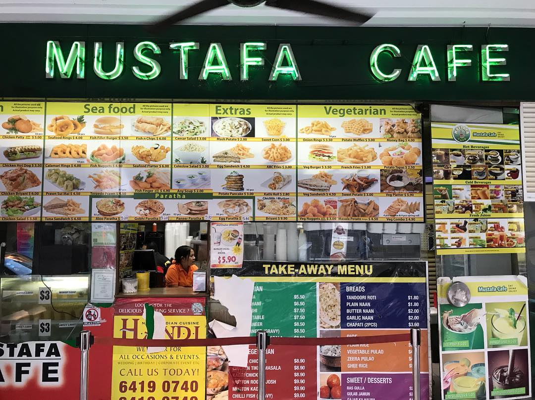 Mustafa Cafe exterior