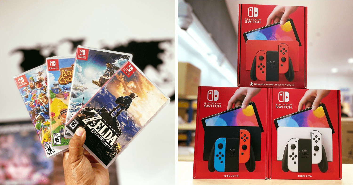 Nintendo Switch games & consoles