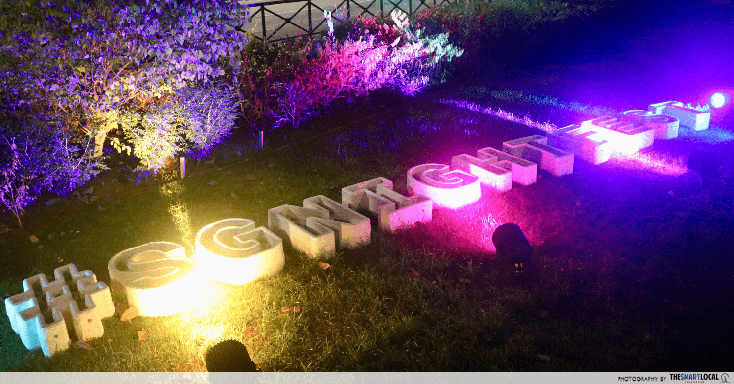 Singapore Night Festival 2024 - sign