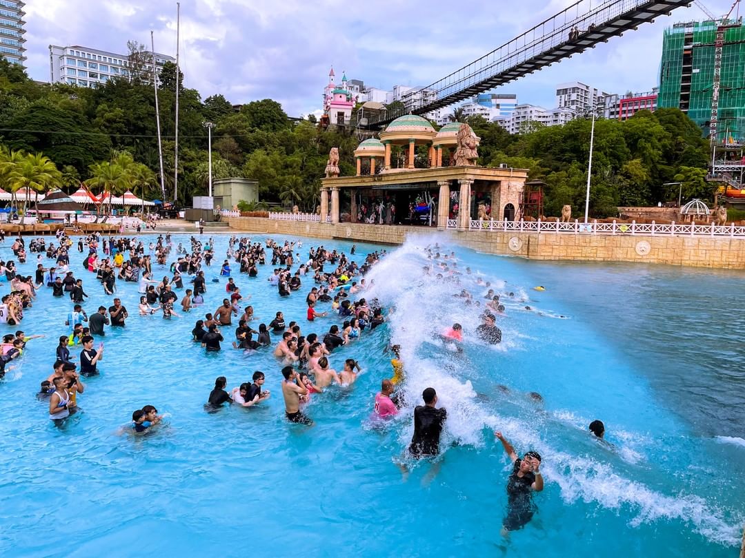 Surf Beach at Water Park