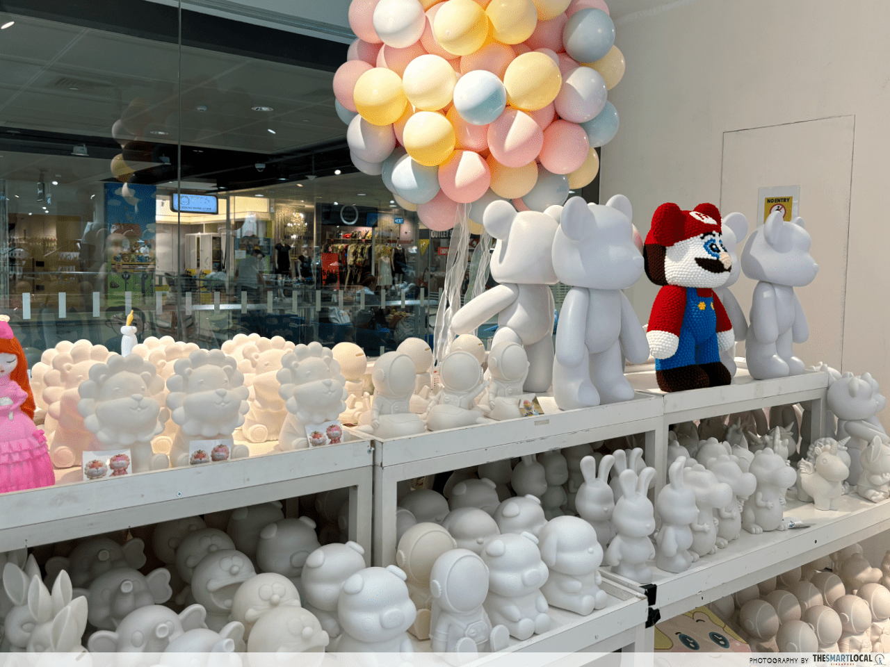 Turtle Marina Square Puffball Figurines