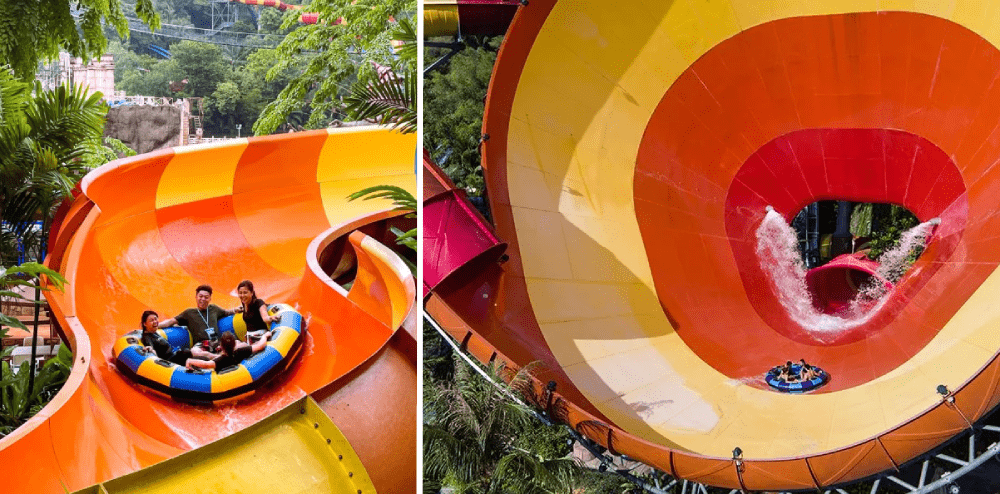 Vuvuzela Vortex Ride at Water Park