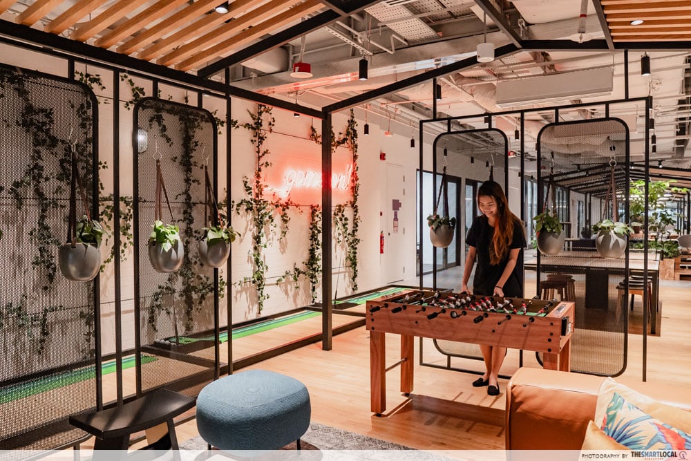 co-working spaces singapore - justco fun corners