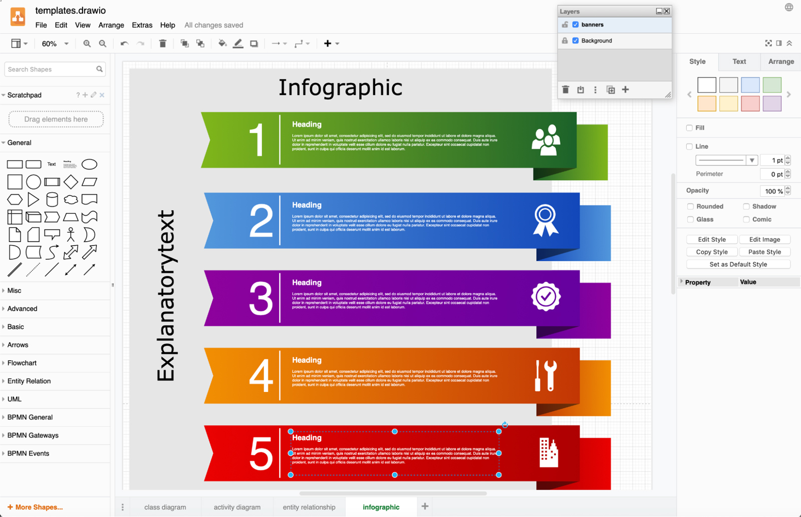 free software for university students - Diagrams net