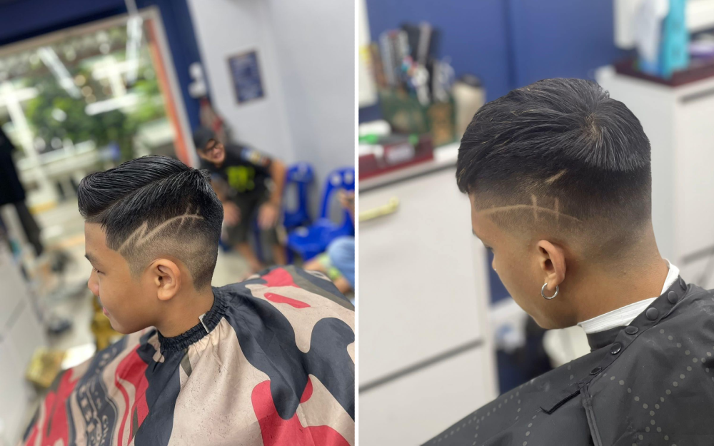 gentlemen's barbershop singapore - Keep It Handsome Barbershop hair tattoo