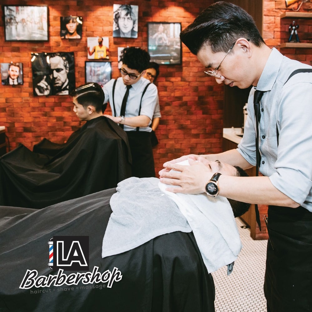 gentlemen's barbershop singapore - LA Barbershop