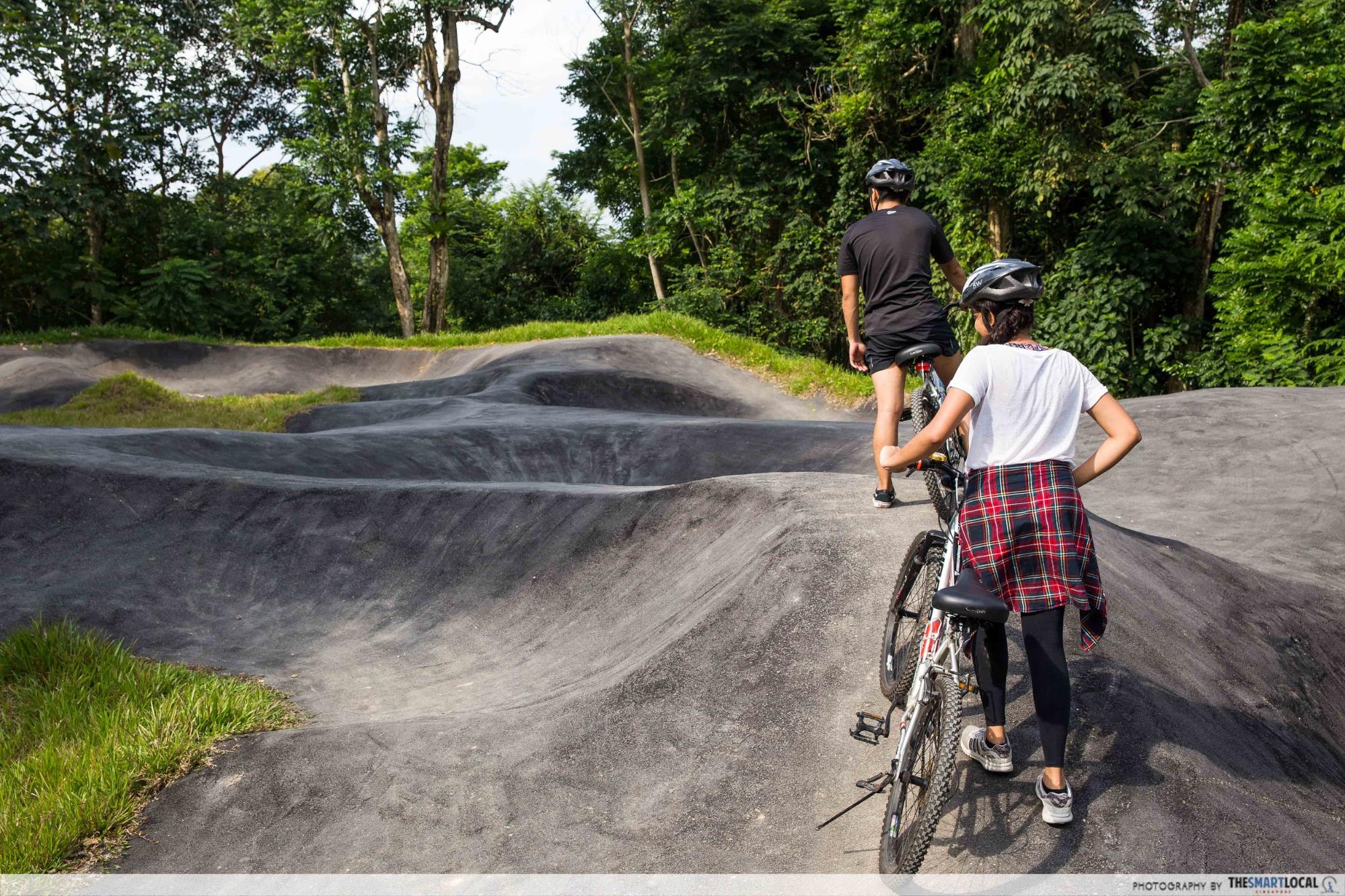 mountain bike trails singapore - Chestnut Pump Track and Bike Park