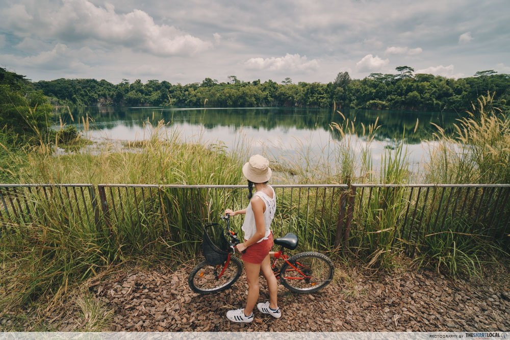 mountain bike trails singapore - ketam quarry pulau ubin