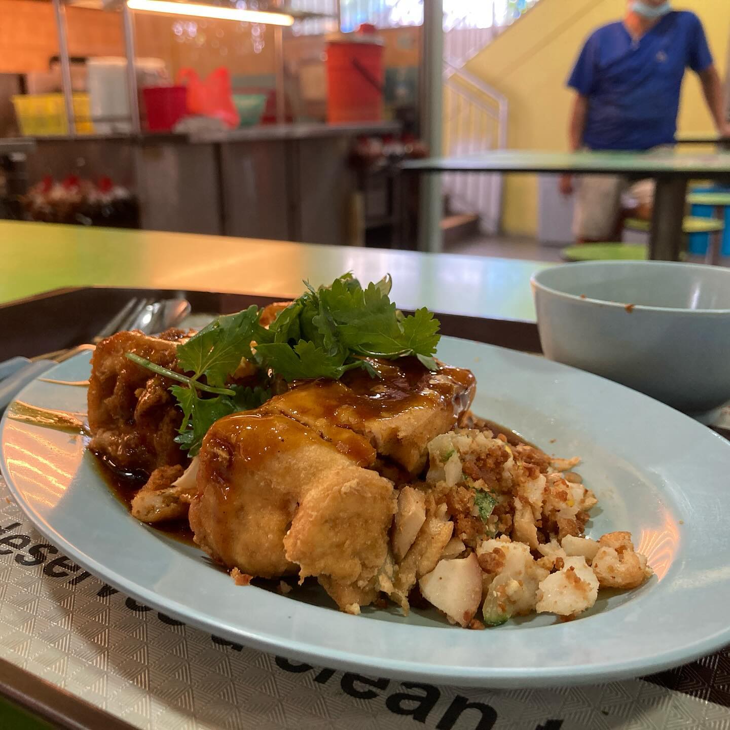 nostalgic hawker food - Tau kwa pau