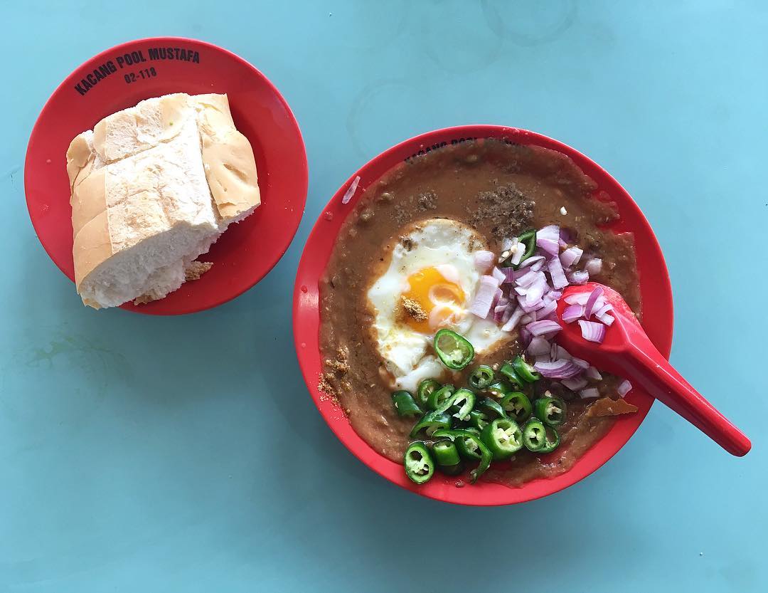 nostalgic hawker food - kacang pool mustafa