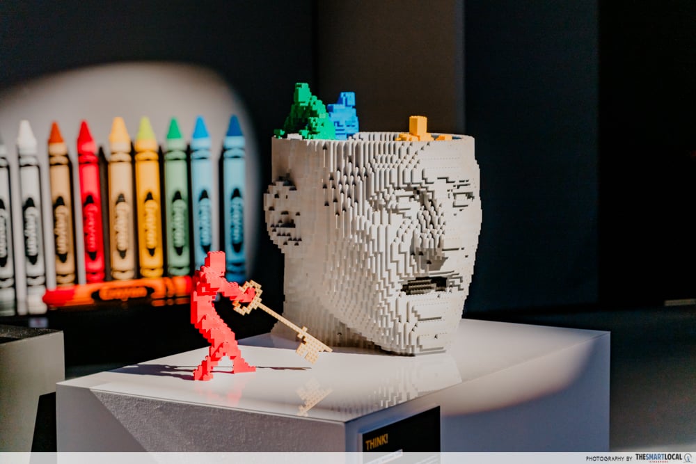 Art of the Brick - key