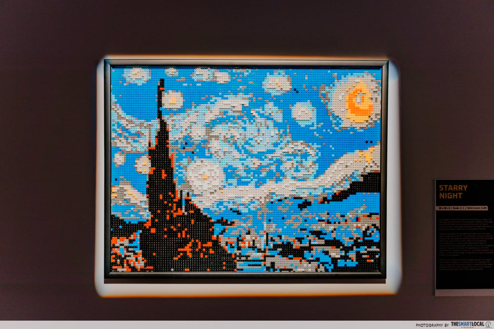 Art of the Brick -starry night